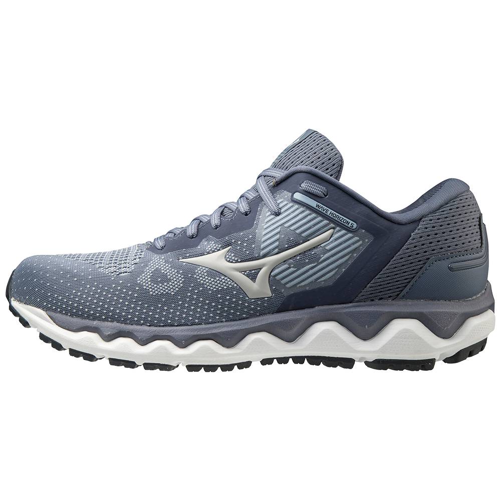 Mizuno Wave Horizon 5 - Erkek Koşu Ayakkabısı - Mavi Türkiye (RQNAMY-678)